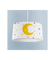 MEKTA HOME BEBEK VE ÇOCUK ODASI Ay ve Yıldız Desenli Avize