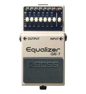 BOSS GE-7 7-BAND EQ Grafik Ekolayzer Pedalı