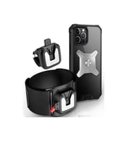 Spor Koşu Bileklik Telefon Tutucu 360° Dönebilen Tüm Telefonlara Uyumlu + Bisiklet Telefon Tutucu
