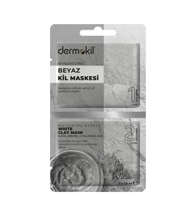 Dermokil Beyazlatıcı Etkili Beyaz Kil Maskesi 15ml