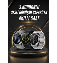Akıllı Saat Uyku ve Sağlık Takibi NFC Uyumlu Bluetoooth Bağlantılı Android İOS Uyumlu