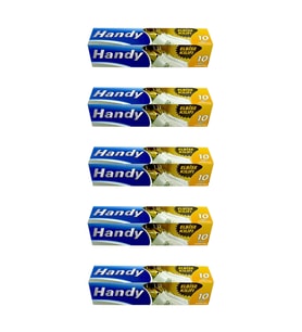 Handy Vakumsuz Şeffaf Giyisi Elbise Ceket Mont Askı Kılıfı Poşeti Torbası - 10 Adetlik 5 Kutu