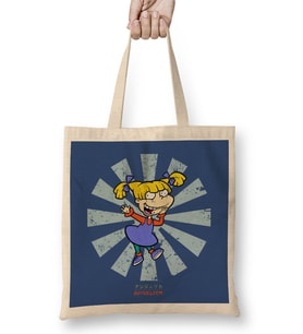 Angelica Retro Japanese Rugrats Bez Çanta Uzun Saplı