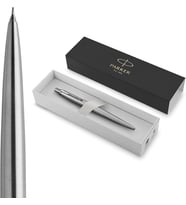 Parker Jotter Basmalı Kurşun Kalem, Paslanmaz Çelik, Krom Süslemeli, 0,5 Mm, Hb #2, Hediye Kutusu (Çok Renkli)