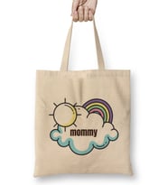 MOMMY DAY Rainbows Bez Çanta Uzun Saplı