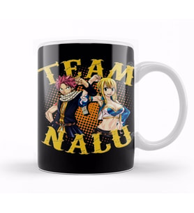 Fairy Tail Natsu Lucy Team NALU Anime Manga Kupa Bardak Porselen