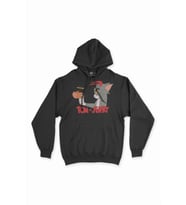 Sevimli Tom ve Jerry Siyah Sweatshirt Hoodie
