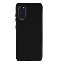 Newface Samsung Galaxy S20 Kılıf Nano içi Kadife Silikon - Siyah
