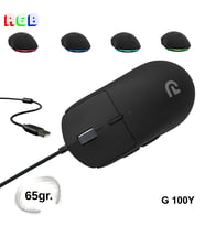 Trio - G100Y RGB Mouse – USB Kablolu Mouse (Siyah)