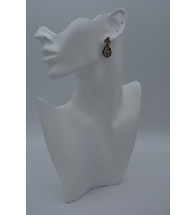 STONEAGE DROP EARRİNG (Rose)