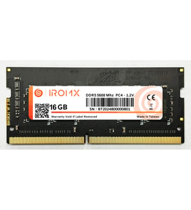 IROMX 16GB 5600MHz DDR5 NOTEBOOK Ram 16GB DDR5 Ram