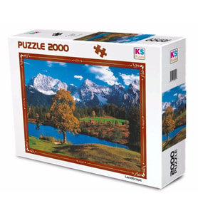 Ks Games 2000 Parça Puzzle Bavarian Alps