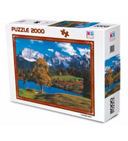 Ks Games 2000 Parça Puzzle Bavarian Alps