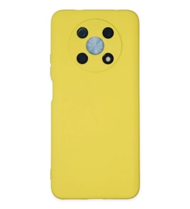 Newface Huawei Nova Y90 Kılıf Nano içi Kadife Silikon - Sarı