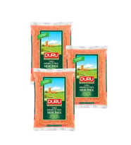 Duru Kırmızı Futbol Mercimek 1000 gr 3 lü