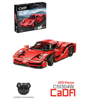 Cada Uzaktan Kumandalı Red Blade Spor Araba (405 Parça) Oyuncak Yapım Seti Blok Araba -FFCADA-C51304w
