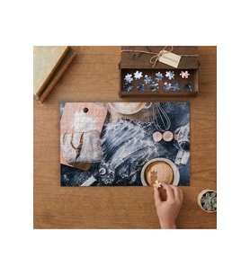 Taze Ekmekler - Mutfak Tasarımı 240 parça Ahşap Puzzle Ahşap Kutuda MP03826