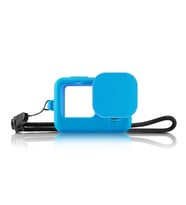 Sanger GO212A Gopro Hero 9 Silikon Kılıf Mavi