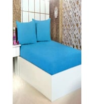 Altın Karma Havlu Lastikli Çarşaf Takımı 180x200 Cm 2 Adet 50x70 Cm Yastık Kılıfı