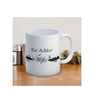Bir Aşktır Istanbul Silüet Kupa (Baskılı)