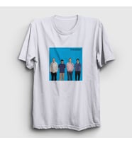 Presmono Unisex Beyaz Band Müzik Weezer T-Shirt 506648tt
