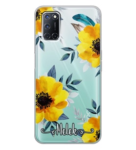 Oppo Art Villosa Tasarımlı Şeffaf Telefon Kılıfı