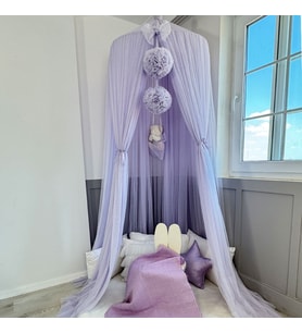 Pamuka Tül Cibinlik Deluxe Baby Purple