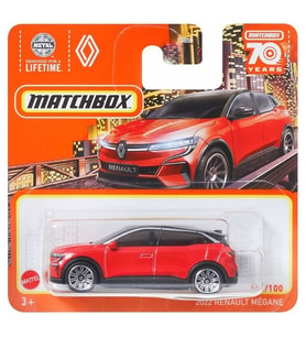 Matchbox 2022 Renault Megane - Kırmızı (1/64)