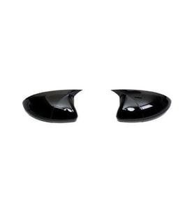 Bmw E60 Uyumlu Batman Yarasa Ayna Kapağı Piano Black / 2003 - 2010