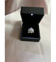 Çiçek Baget 925 Ayar Gümüş Yüzük