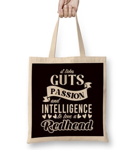 Passion Intelligence Love Ginger Redhead Red Orange Haired Bez Çanta Uzun Saplı