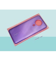Tecno Spark 6 (KE7) Uyumlu FULL KASA Arka Kapak Batarya Kapağı - MOR