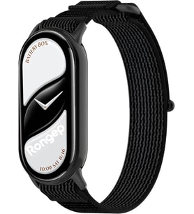 Xiaomi ile Uyumlu Mi Band 10/9/8 için Hook Loop Kumaş Kordon Terletmeyen Nefes Alan Hafif Yapılı Cildi Tahriş Etmeyen Cırt Cırt Tasarımlı Yumuşak ve Rahat Mi Band 10 Kordonu