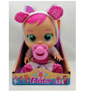 Cry babies sesli emzikli biberonlu