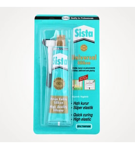 Mey İthalat® Sista Üniversal Silikon Tüp 50 Gr Şeffaf
