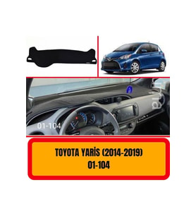 Toyota Yaris Xp150 2014-2019 Ön Örtüsü Göğüs Panel Torpido Koruma Koruyucu Kılıfı Halısı Yedek Parça