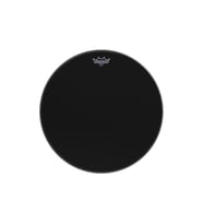 REMO BE-0018-ES Emperor Ebony Davul Derisi (18")  Siyah Parlak Çift Kat