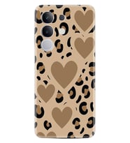 Vivo Y29 Kılıf Boutique Baskılı Resimli Leopar Kalp Pcode -068