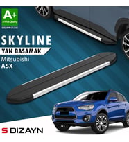 S-Dizayn Mitsubishi ASX Skyline Aluminyum Yan Basamak 183 Cm 2010 Üzeri A+ Kalite