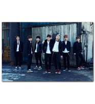 Cakatablo BTS Koreli Gençler Sokakta MDF Tablo
