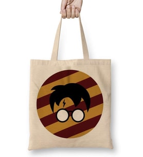 Harry Potter Bez Çanta Uzun Saplı