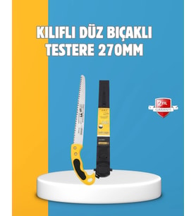 Düz Bıçaklı Budama Testeresi Kılıflı Güvenli Tasarım