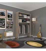Kenzlife giysi dolabı hayrettin 180*120*40 crd gardırop