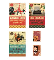 Benim Hüzünlü Orospularım - Doğu Avrupa'da Yolculuk - Albaya Mektup Yok Romanları defterli seti (Renksiz)