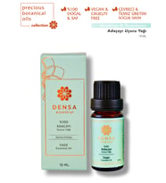 %100 Saf & Doğal Türk Adaçayı Uçucu Yağı 10 Ml Buhurdanlık Difüzör Aromaterapi Mum Masajı Cilt Saç Bakımı