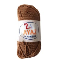 Angel Çanta Aksesuar 100 Gram Polyester Makrome No:2 Kahve