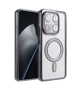 Xiaomi Mi 15T Pro Joke Simli Magneticsafe Kılıf - Siyah