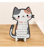 Takvim - Kedi Masaüstü Takvim- Standlı Takvim