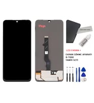 Tkgz - TCL 30 PLUS Uyumlu Lcd Ekran Dokunmatik -A- Kalite + B-7000 + TAMİR SETİ