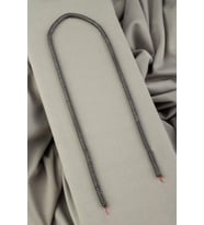 Hematit Doğal Taş Mat Gri 4x2mm Dizi